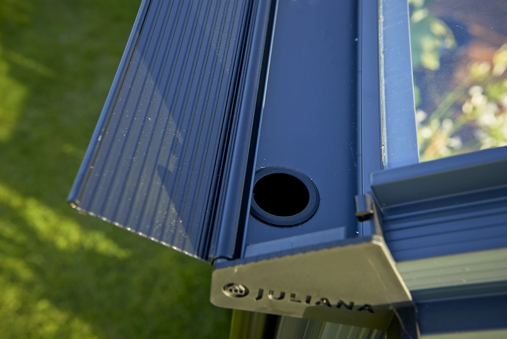 Royal Well Tuinkas Orangeri 15,1 439 x 368 cm Antraciet - Afbeelding 2